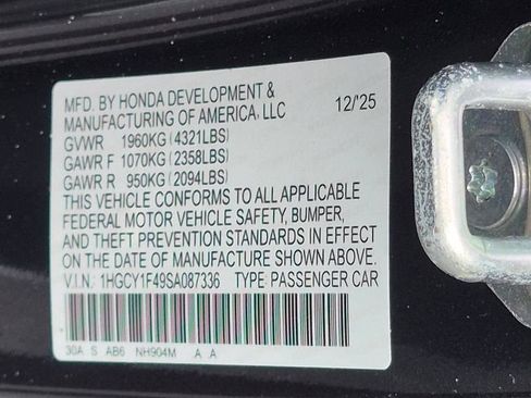 Used 2025 Honda Accord SE image 33