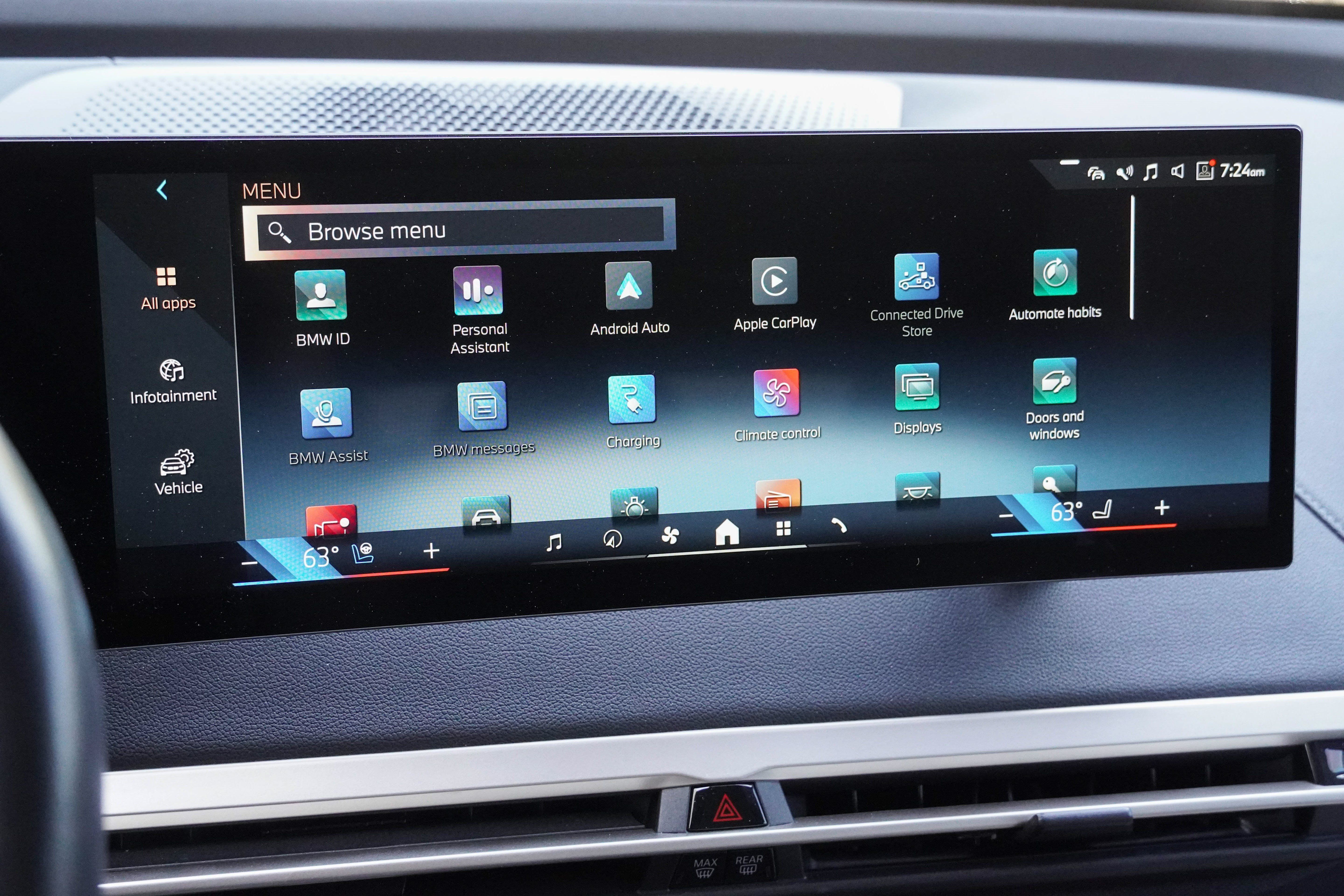 Certified 2024 BMW iX xDrive50 w/ Sport Package AWD/4WD image 25