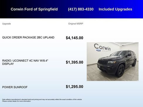 Used 2019 Jeep Grand Cherokee Laredo AWD/4WD image 5