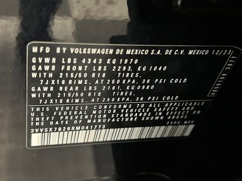 Certified 2024 Volkswagen Taos SE FWD image 28