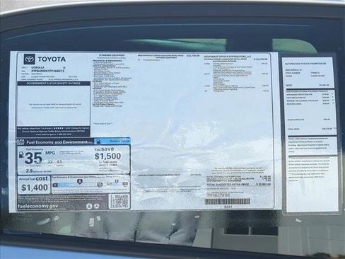 New 2026 Toyota Corolla LE image 22