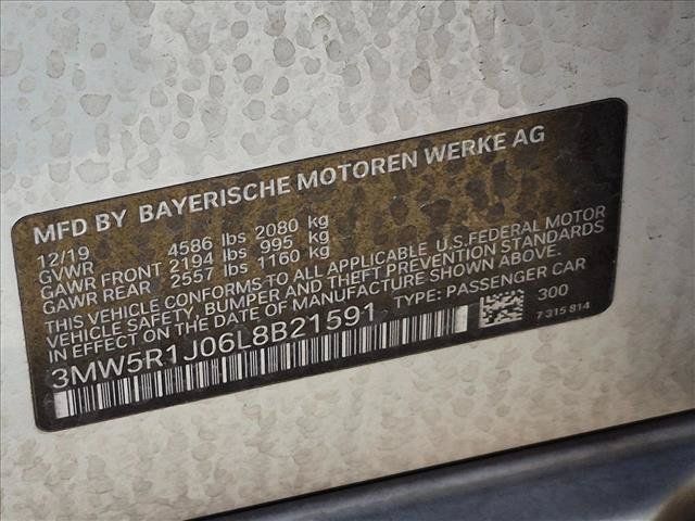 Used 2020 BMW 330i Sedan w/ Convenience Package RWD image 17