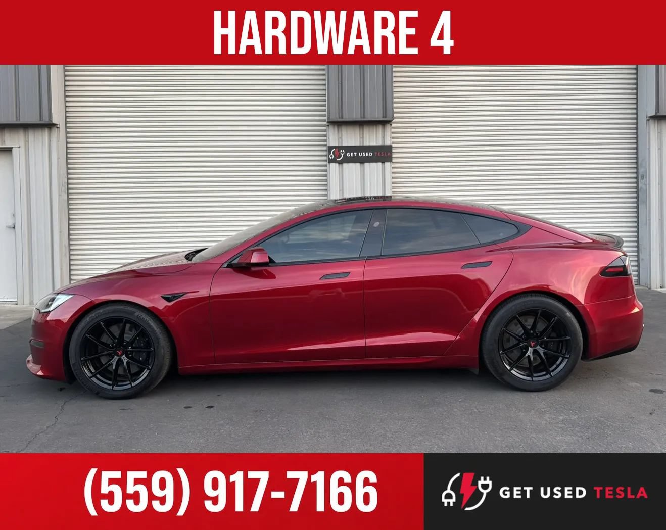 Used 2023 Tesla Model S Standard Range AWD/4WD image 1
