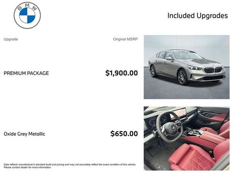 Used 2026 BMW 530i xDrive w/ Premium Package AWD/4WD image 4