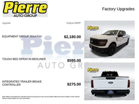 Used 2024 Ford F150 STX w/ Equipment Group 201A FX4 AWD/4WD image 14