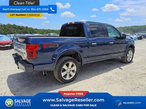 Used 2018 Ford F150 Platinum w/ Equipment Group 701A Luxury AWD/4WD image 4
