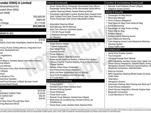 Used 2023 Hyundai Ioniq 6 Limited RWD image 3