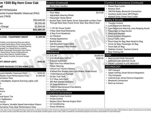 New 2026 RAM 1500 Big Horn AWD/4WD image 6