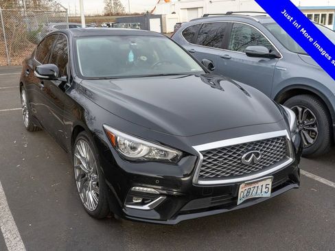 Used 2022 INFINITI Q50 Luxe w/ Cargo Package image 1