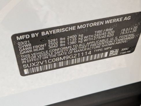 Used 2021 BMW X4 xDrive30i w/ Executive Package image 24