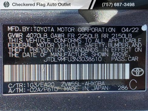 Used 2022 Toyota Prius XLE image 50