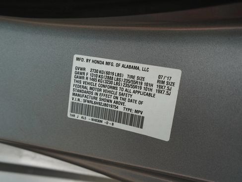 Used 2018 Honda Odyssey Elite image 8