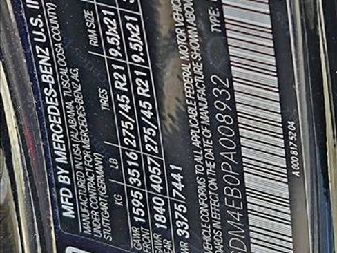 Used 2023 Mercedes-Benz EQS 580 4MATIC SUV image 23