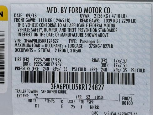Used 2019 Ford Fusion SE FWD image 39