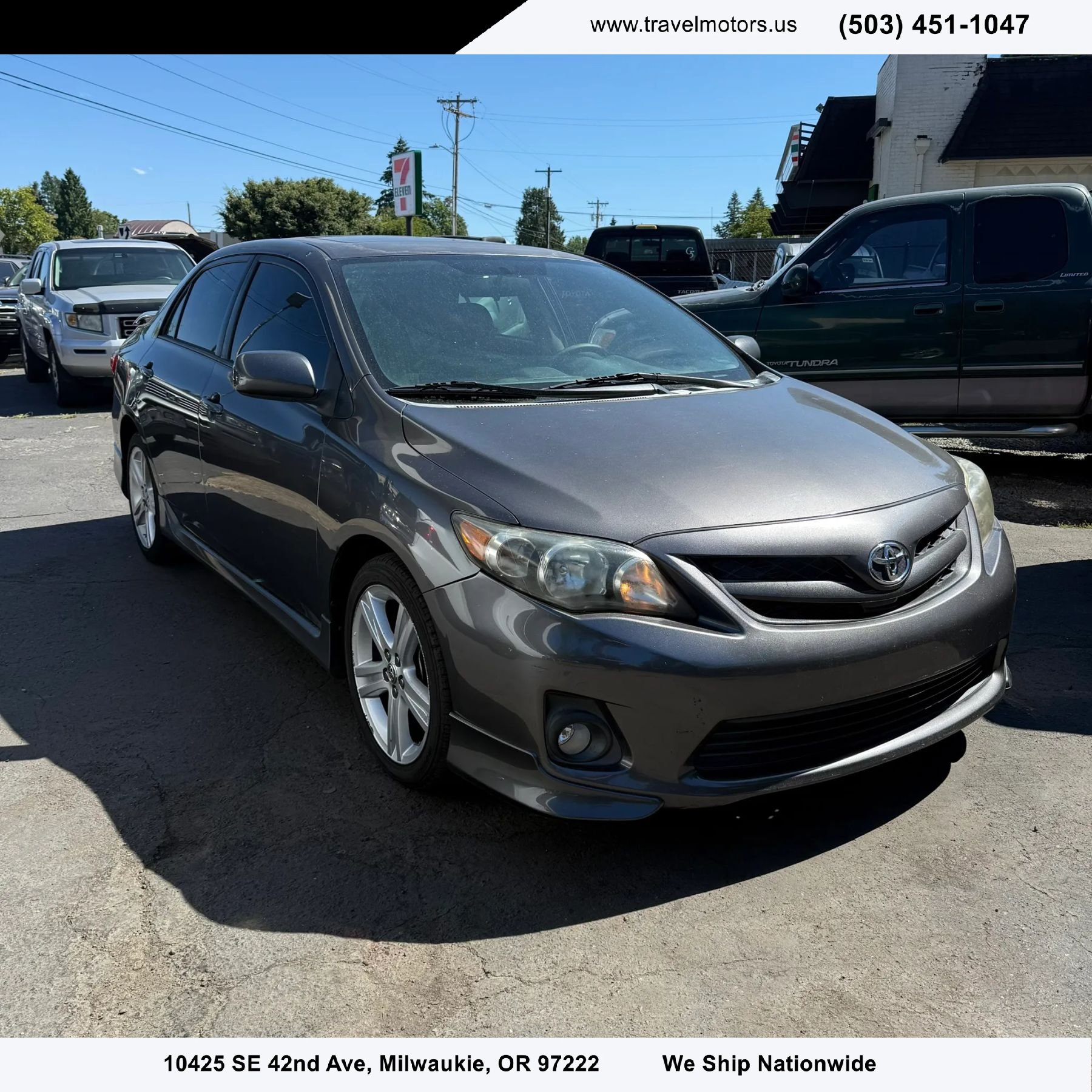 Used 2013 Toyota Corolla S w/ Premium Complete Pkg FWD image 2