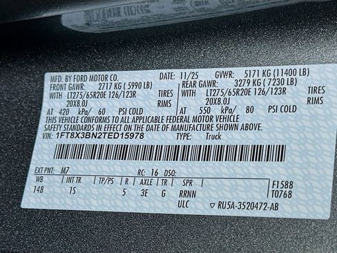 New 2026 Ford F350 XL w/ STX Appearance Package AWD/4WD image 17