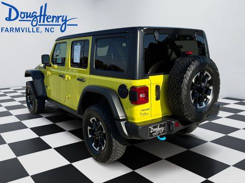 Used 2024 Jeep Wrangler Unlimited Rubicon 4xe AWD/4WD image 3