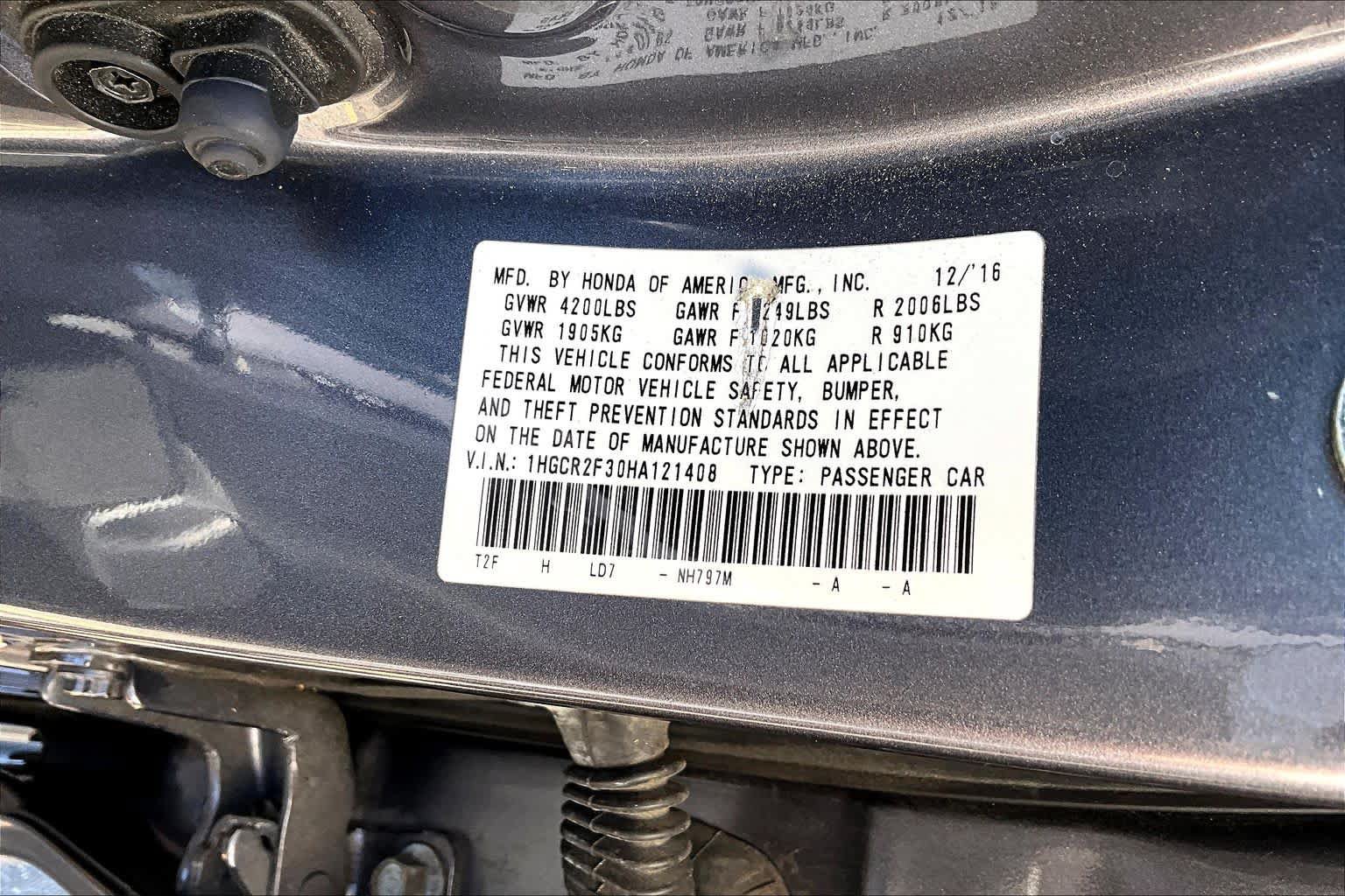 Used 2017 Honda Accord LX image 36