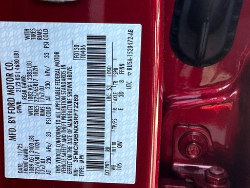 New 2025 Ford Bronco Sport Big Bend w/ Convenience Package image 15