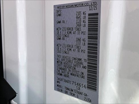 New 2026 Nissan Rogue SV image 14