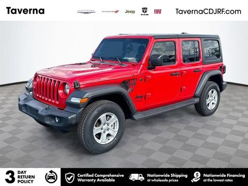 Used 2022 Jeep Wrangler Unlimited Sport AWD/4WD image 1