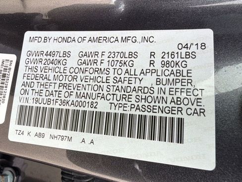 Used 2019 Acura TLX image 19