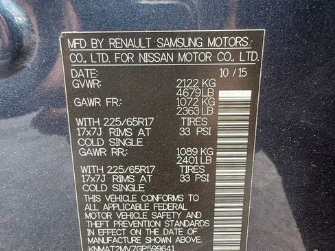 Used 2016 Nissan Rogue SV w/ SV Premium Package AWD/4WD image 24