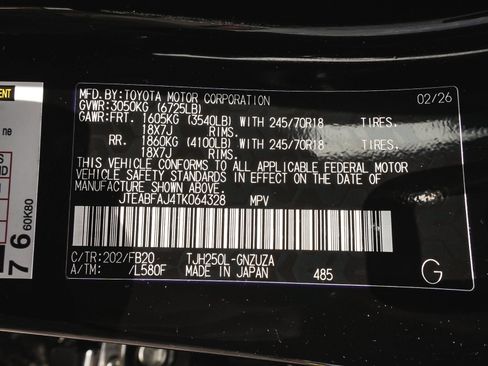 Used 2026 Toyota Land Cruiser 1958 AWD/4WD image 15