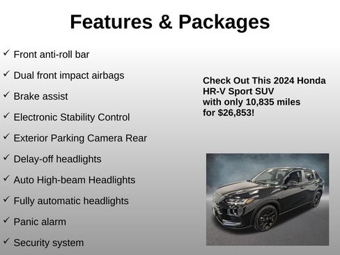 Used 2024 Honda HR-V Sport image 16