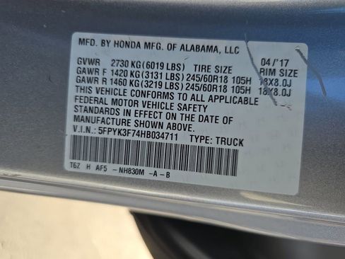 Used 2017 Honda Ridgeline RTL-E image 36