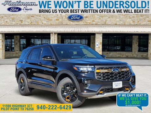 New 2026 Ford Explorer Tremor w/ Tremor Ultimate Package image 1