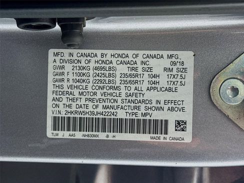 Used 2018 Honda CR-V LX image 29