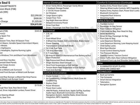 Certified 2023 Kia Soul S FWD image 37