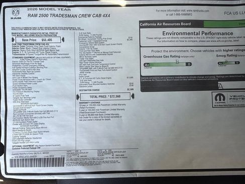 New 2026 RAM 2500 Tradesman image 28