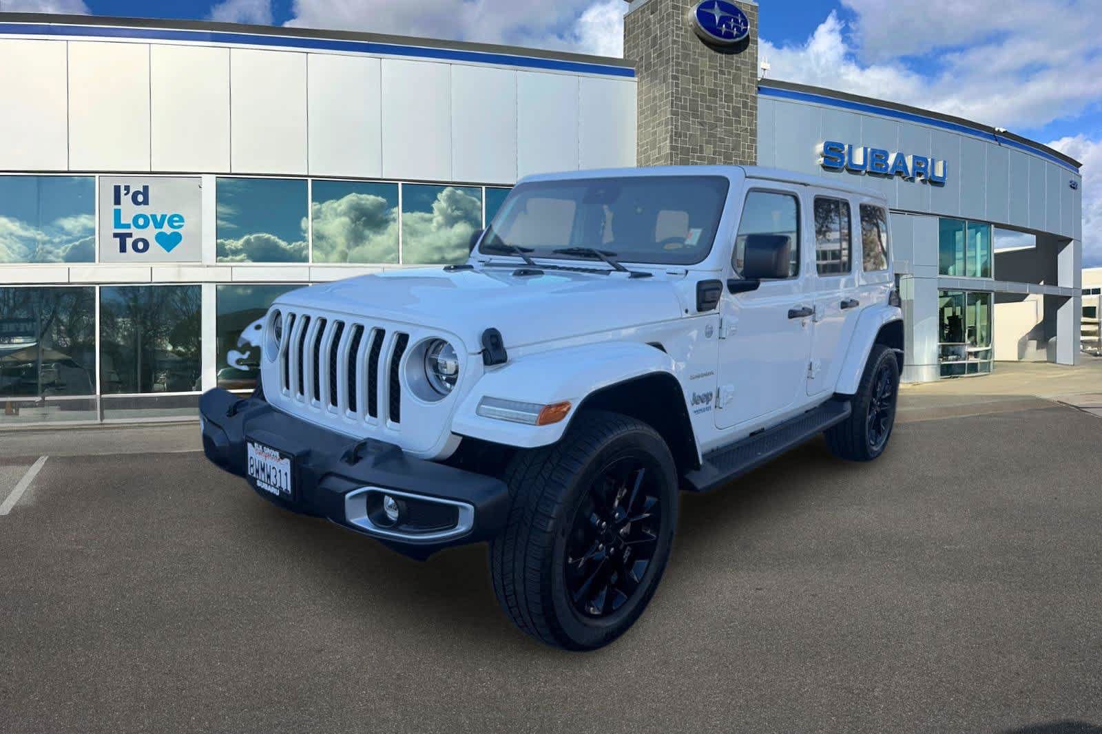 Used 2021 Jeep Wrangler Unlimited Sahara w/ Cold Weather Group AWD/4WD image 1