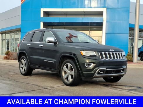 Used 2015 Jeep Grand Cherokee Overland w/ Advanced Technology Group AWD/4WD image 2