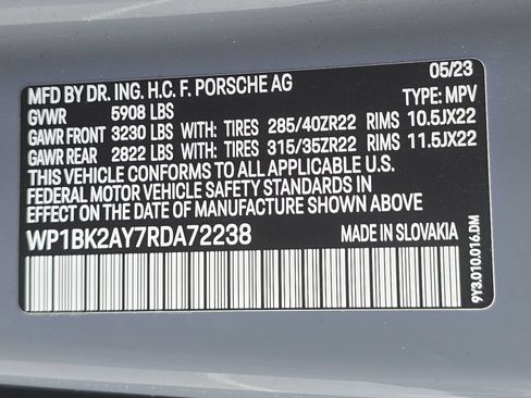 Used 2024 Porsche Cayenne Turbo GT AWD/4WD image 30