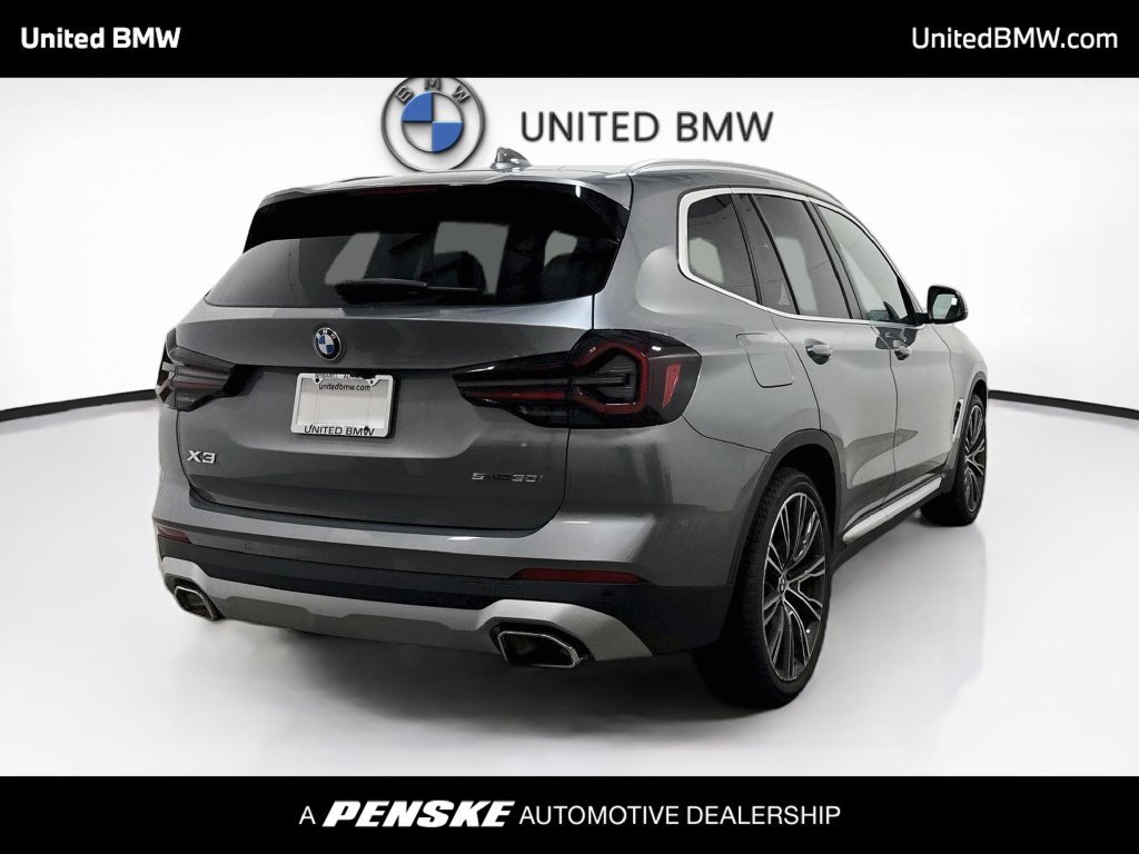 Certified 2024 BMW X3 sDrive30i w/ Premium Package w/ZPA RWD image 5