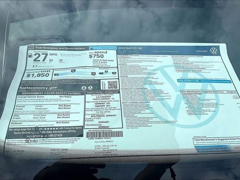 New 2026 Volkswagen GTI SE FWD image 32