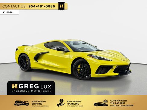 Used 2023 Chevrolet Corvette Stingray Preferred Cpe w/ Z51 Performance Package RWD image 1