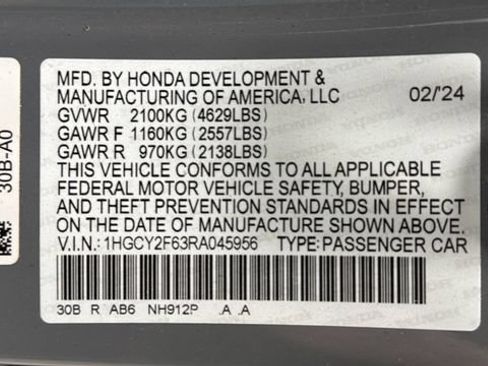 Used 2024 Honda Accord EX-L image 27