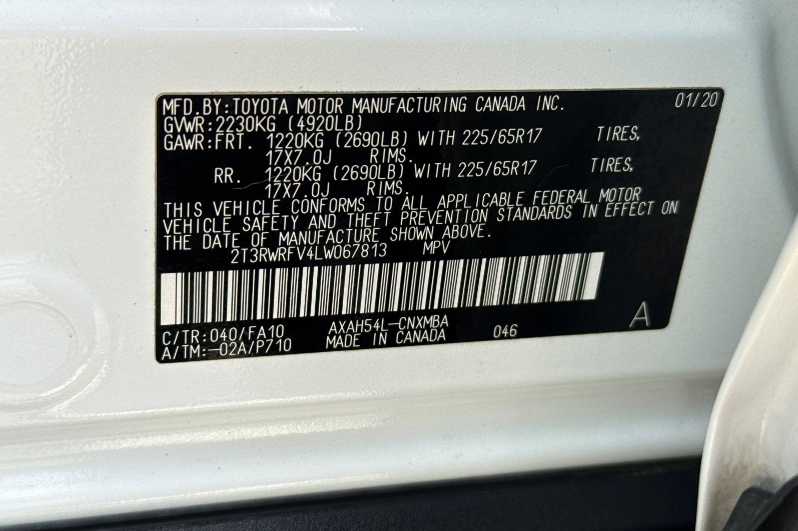 Used 2020 Toyota RAV4 XLE w/ Convenience Package AWD/4WD image 28