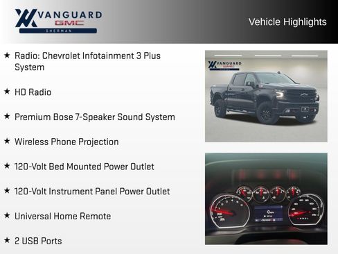 Used 2021 Chevrolet Silverado 1500 LT Trail Boss w/ Convenience Package II AWD/4WD image 16