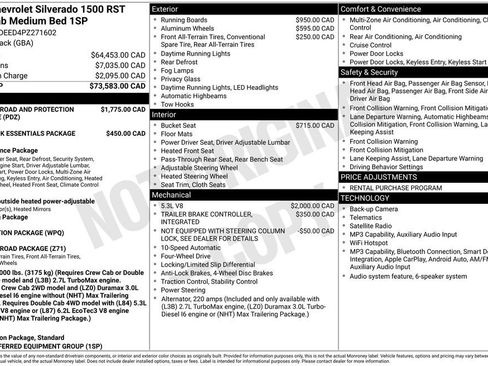 Used 2023 Chevrolet Silverado 1500 RST AWD/4WD image 4