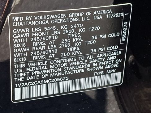 Used 2021 Volkswagen Atlas Cross Sport S FWD image 26