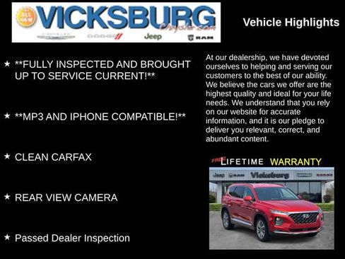 Used 2020 Hyundai Santa Fe SEL w/ Convenience Package AWD/4WD image 13