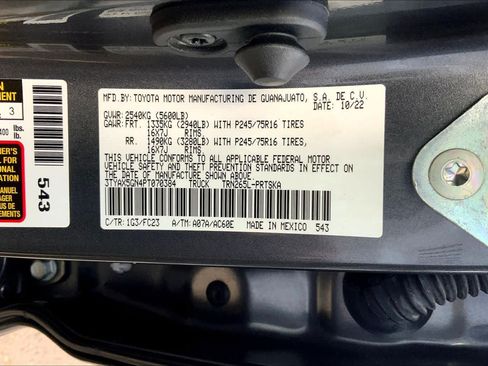 Used 2023 Toyota Tacoma SR5 RWD image 34
