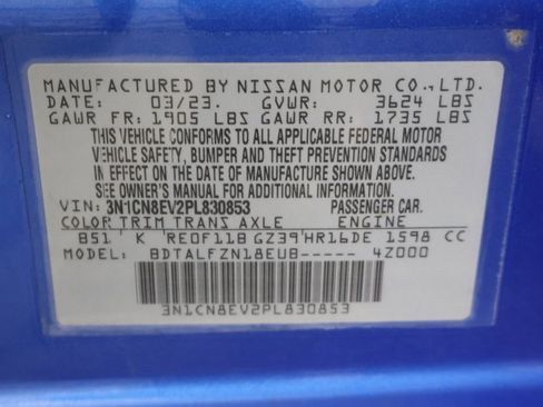 Used 2023 Nissan Versa SV image 41