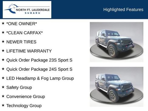 Used 2024 Jeep Wrangler Unlimited Sport AWD/4WD image 7