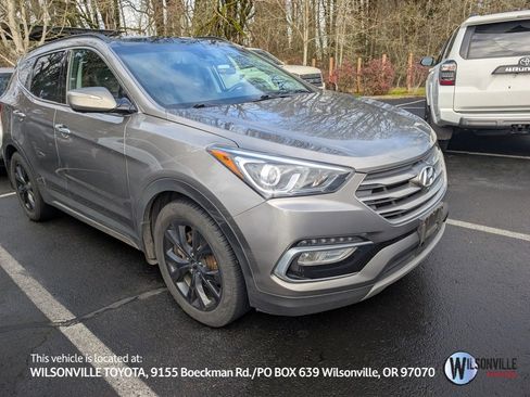 Used 2018 Hyundai Santa Fe Sport w/ 2.0T Ultimate Tech Package 05 image 1